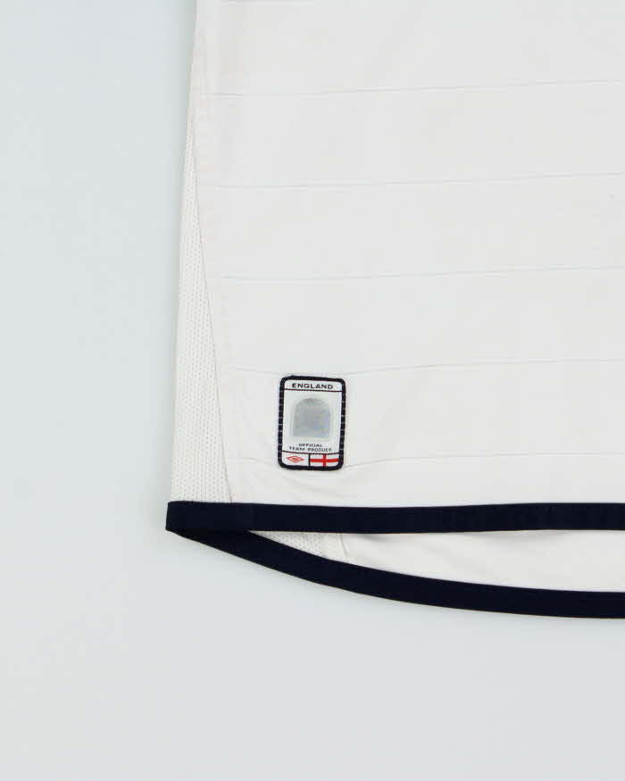 Vintage 2003-05 Umbro Reversible England Home Shirt - Youth XL