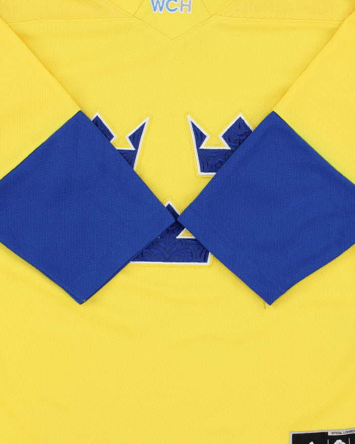 2016 Adidas Team Sweden Ice Hockey World Cup Home Jersey - Youth XL