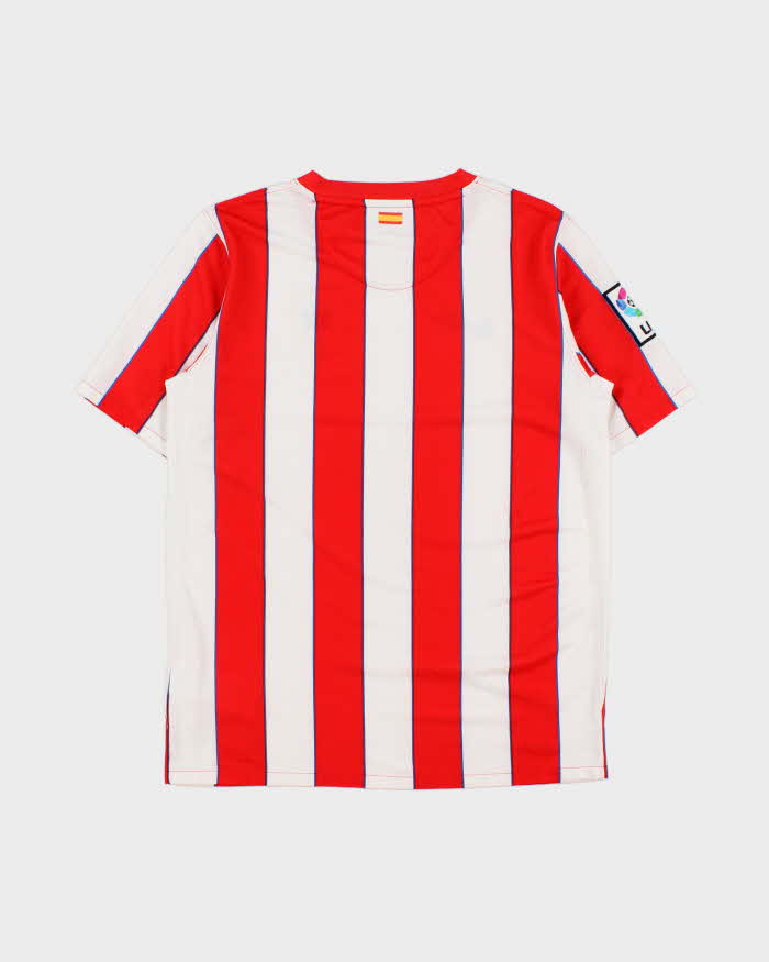 Vintage 2011-2012 Nike Athletico Madrid FC 100 Year Anniversary Home Shirt - Youth XL