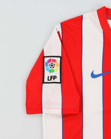 Vintage 2011-2012 Nike Athletico Madrid FC 100 Year Anniversary Home Shirt - Youth XL
