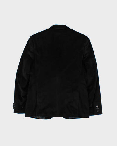 Vintage 00s Ralph Lauren x Hudson Bay Velvet Single Breasted Blazer Jacket - YOUTH L