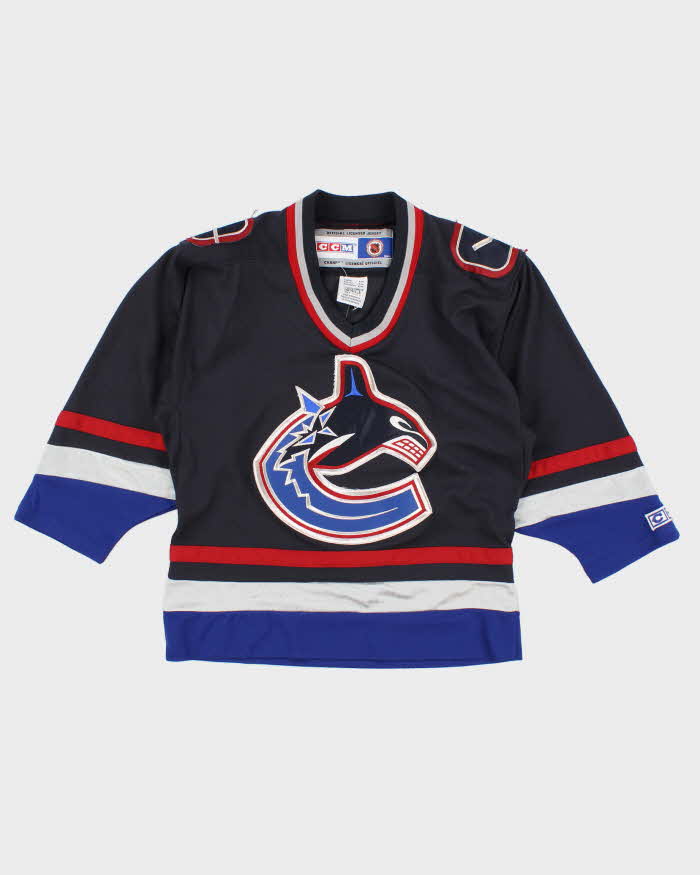 Vintage NHL x Canucks Navy Jersey - Youth M