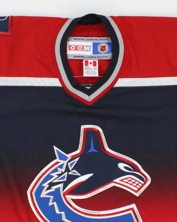 Youth Navy NHL x Vancouver Cunucks Sports Jersey - L