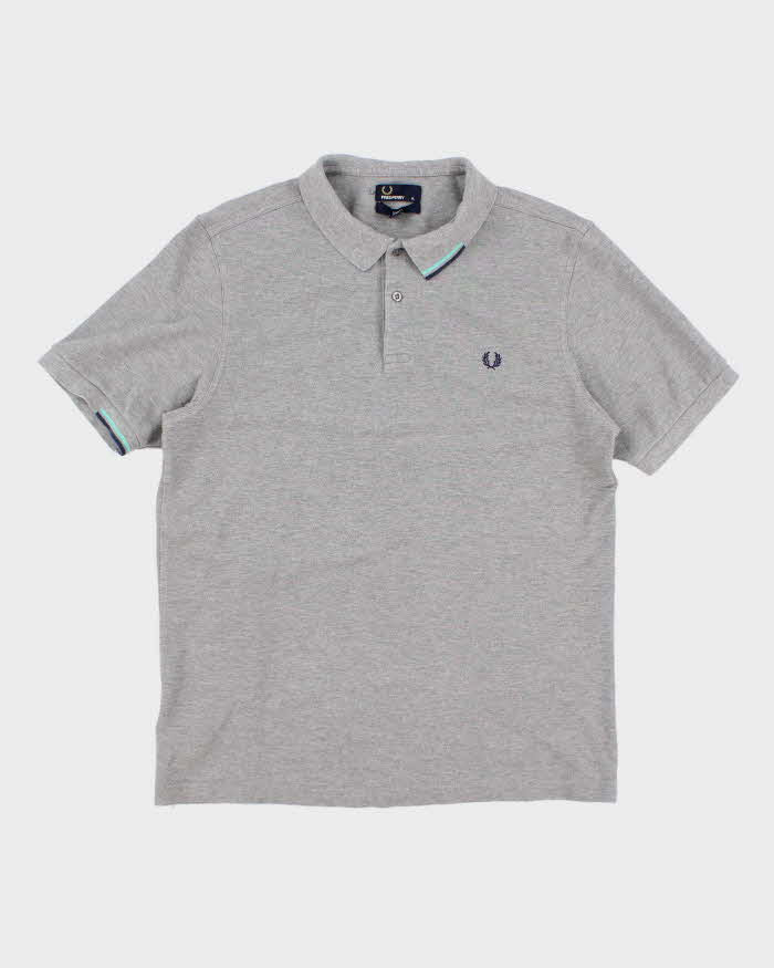 Men's Grey Fred Perry Polo Shirt