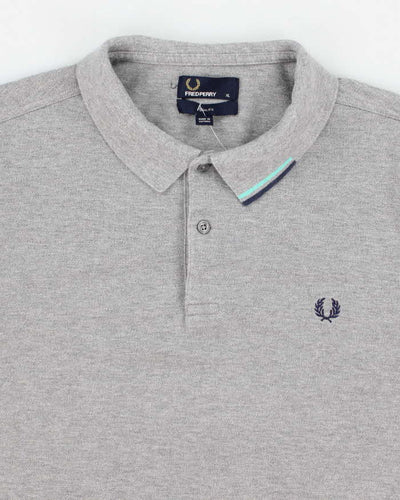Men's Grey Fred Perry Polo Shirt