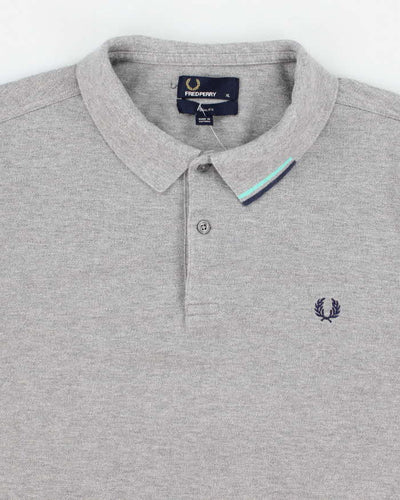 Youth Grey Fred Perry Polo Shirt