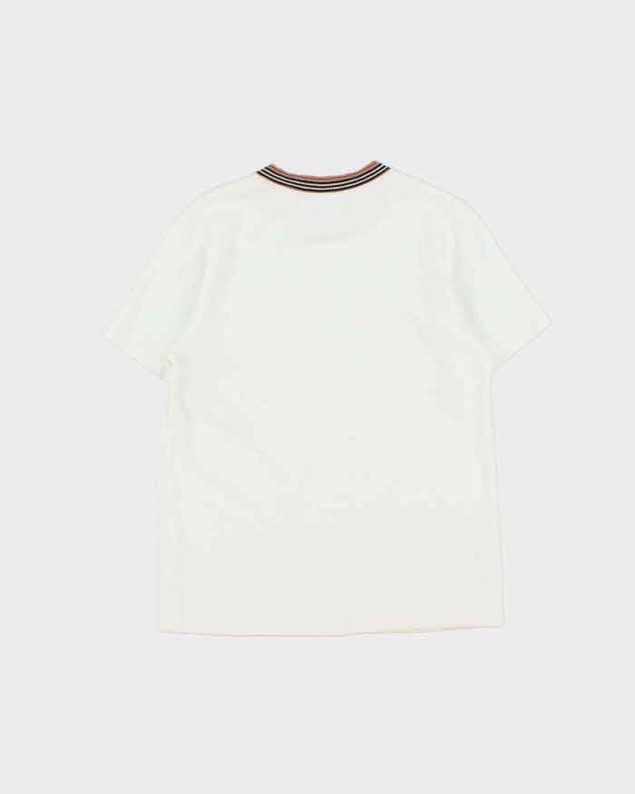 Burberry 1856 Nova Check Collar Pocket Tee - Youth 12