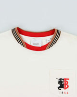 Burberry 1856 Nova Check Collar Pocket Tee - Youth 12