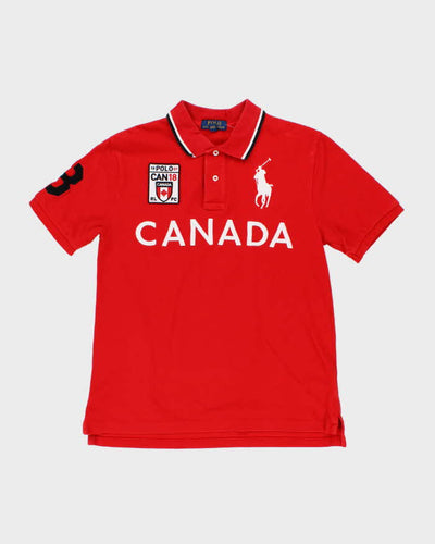 Vintage Polo Ralph Lauren Canada Large Pony Polo Shirt - Youth L