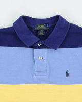 Vintage Polo Ralph Lauren Striped Short Sleeve Polo Shirt - Youth L