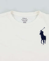 Vintage Polo Ralph Lauren Big Pony Heavyweight Crewneck T-Shirt - Youth L