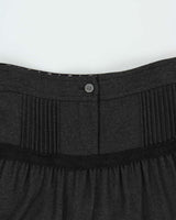 Vintage Chaie &amp; Yun Silk Angora &amp; Wool Blend Skirt - S