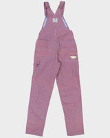 DSWT 1980s Fruit Of The Loom Pinstriped Dungarees - W30 L34