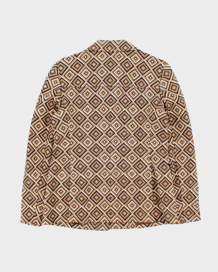 Vintage FW 1996 Prada Technical Gabardine Button Up Jacket - M