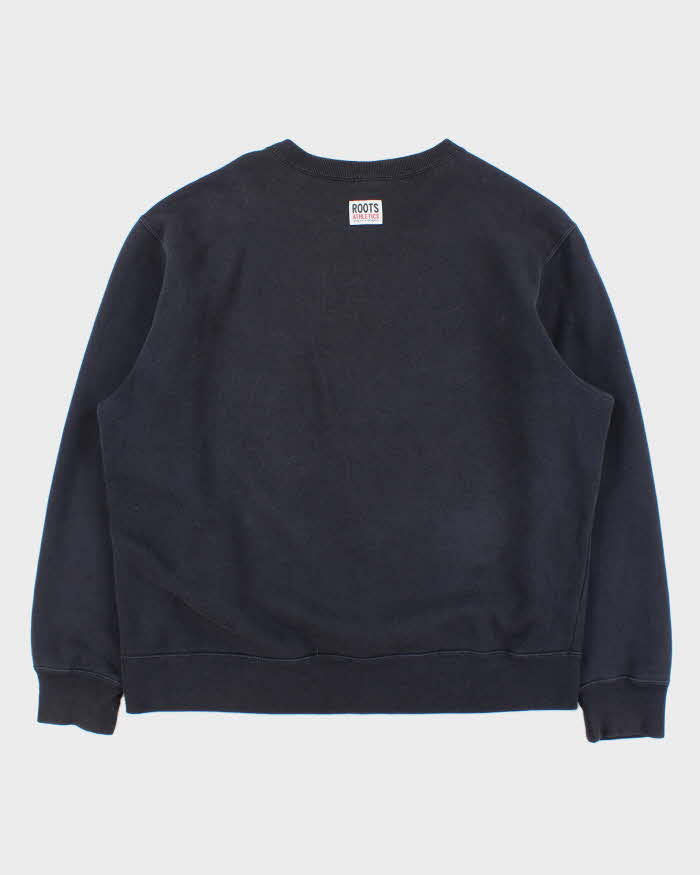 Vintage 1990s Roots Athletics Crewneck Sweatshirt - L