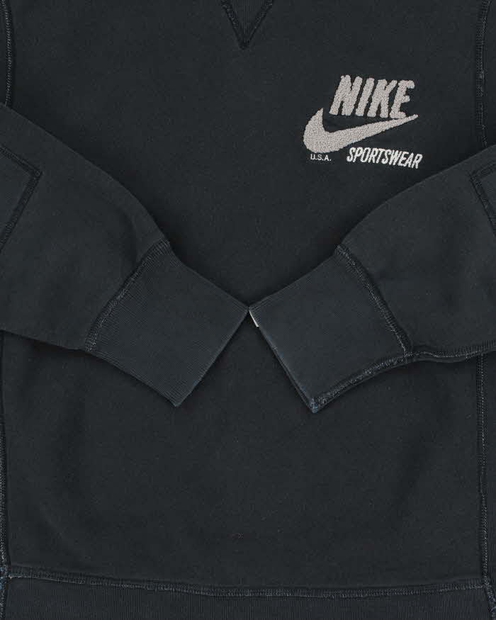 Vintage Y2K 00s Nike USA Embroidered Heavyweight Raw Seam Crewneck Sweatshirt - XL