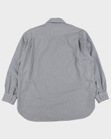 Vintage 1990s Giorgio Armani Striped Long Sleeve Shirt - XL