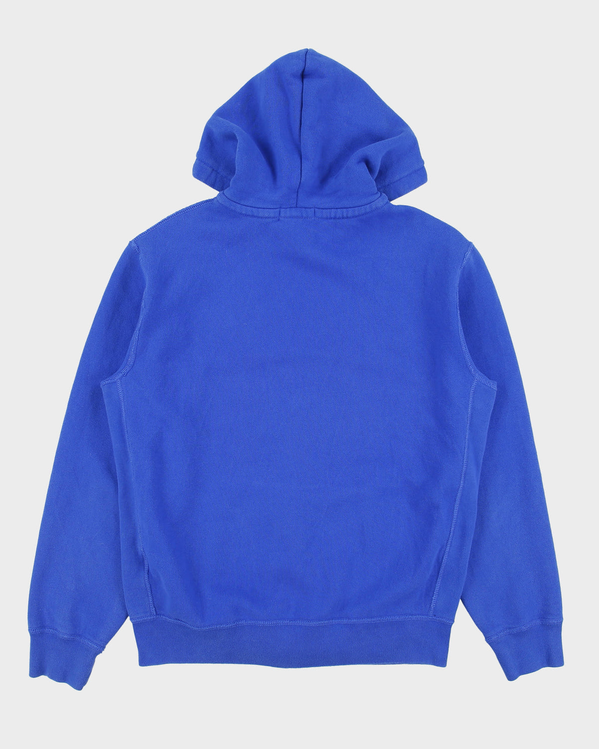 Polo Ralph Lauren Cobalt Heavyweight Fleece Lined Zip-Up Icon Hoodie - M