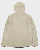 Patagonia R1 Air Desert Khaki Recycled Full-Zip Fleece Hoodie - L