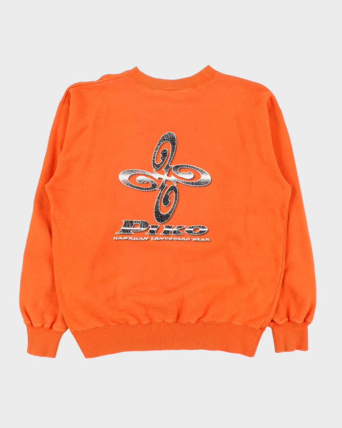 Vintage Y2K 00s Piko Hawaiian Longboard Wear Heavyweight Crewneck Sweatshirt - L
