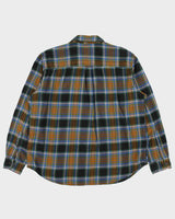 Vintage Woolrich Trout Run Plaid Long Sleeve Flannel Shirt - XL