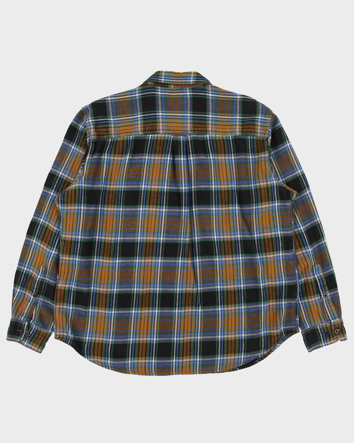 Vintage Woolrich Trout Run Plaid Long Sleeve Flannel Shirt - XL