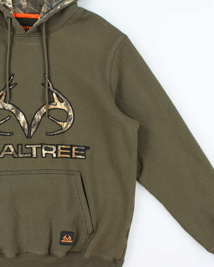 Vintage 00s Realtree Embroidered Hoodie - M