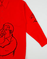 Vintage 1990s Platinum FUBU Fat Albert Long Sleeve Baggy Shirt - L