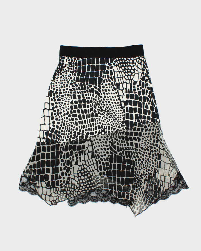 Vintage Y2k 2000s Morgan De Toi Handkerchief Hem Skirt -XS