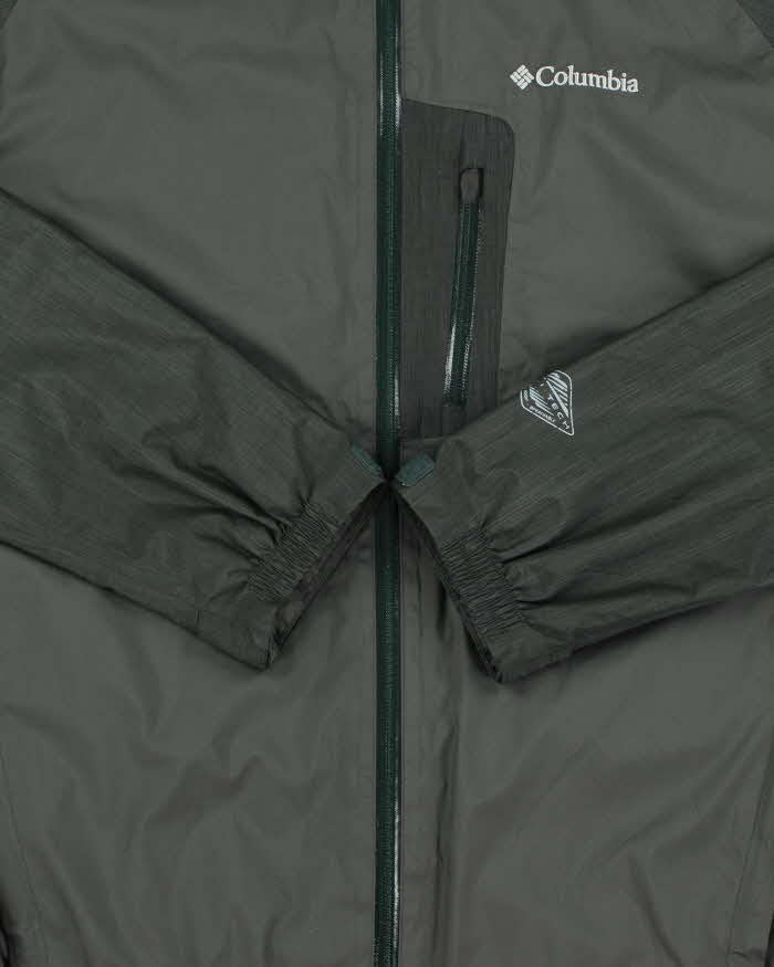 Vintage Columbia Forest Green Omni-Tech Soft Shell Mountaineering Jacket - XL