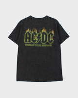 Vintage 2000-01 AC/DC Hell's Bell's World Tour Artimonde Made In USA Crewneck T-Shirt - M