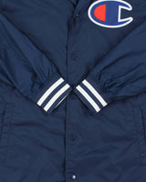 Vintage Champion Big Logo Shell Coach Jacket - L