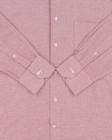 Vintage 1990s Balmain Houndstooth Check Long Sleeve Dress Shirt - M
