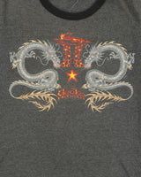 Vintage Y2K 00s Gecko Hawaii Heavyweight Dragon Graphic Crewneck T-Shirt - M