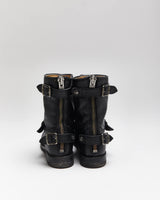 Vintage Frye Leather Biker Boots - UK6