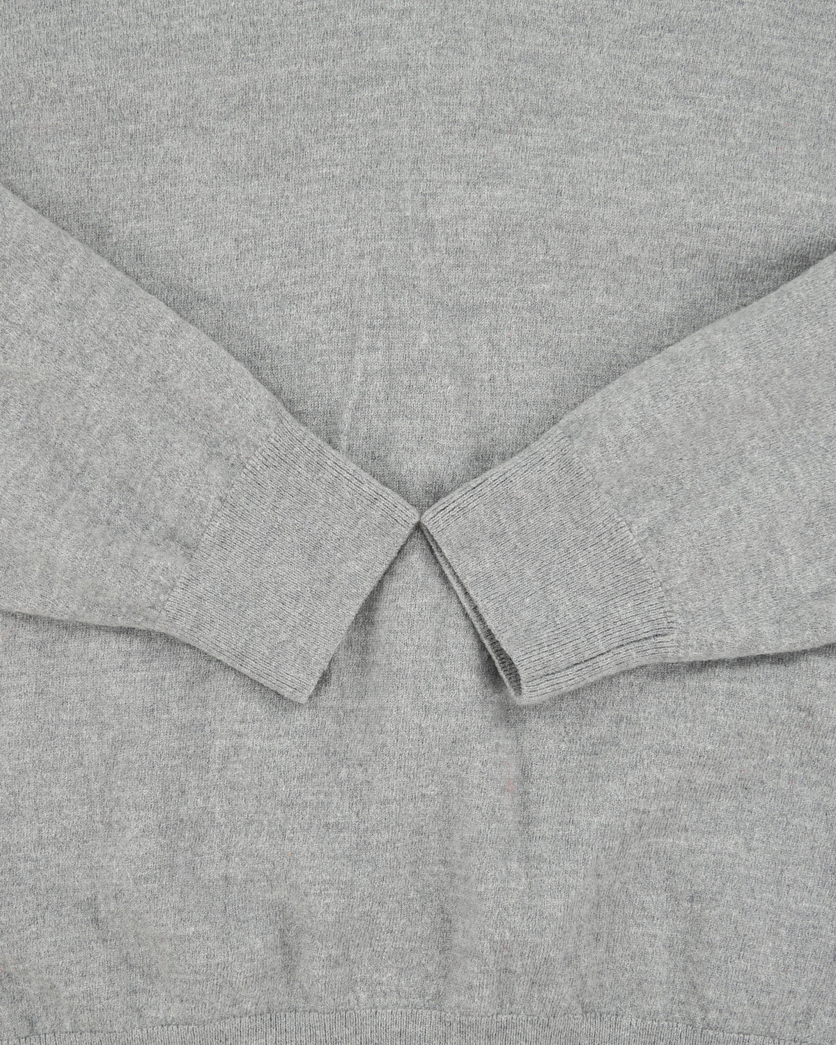 Vintage Y2K 00s Christian Lacroix Marl Grey Merino Wool Collared Knit Jumper - XXL