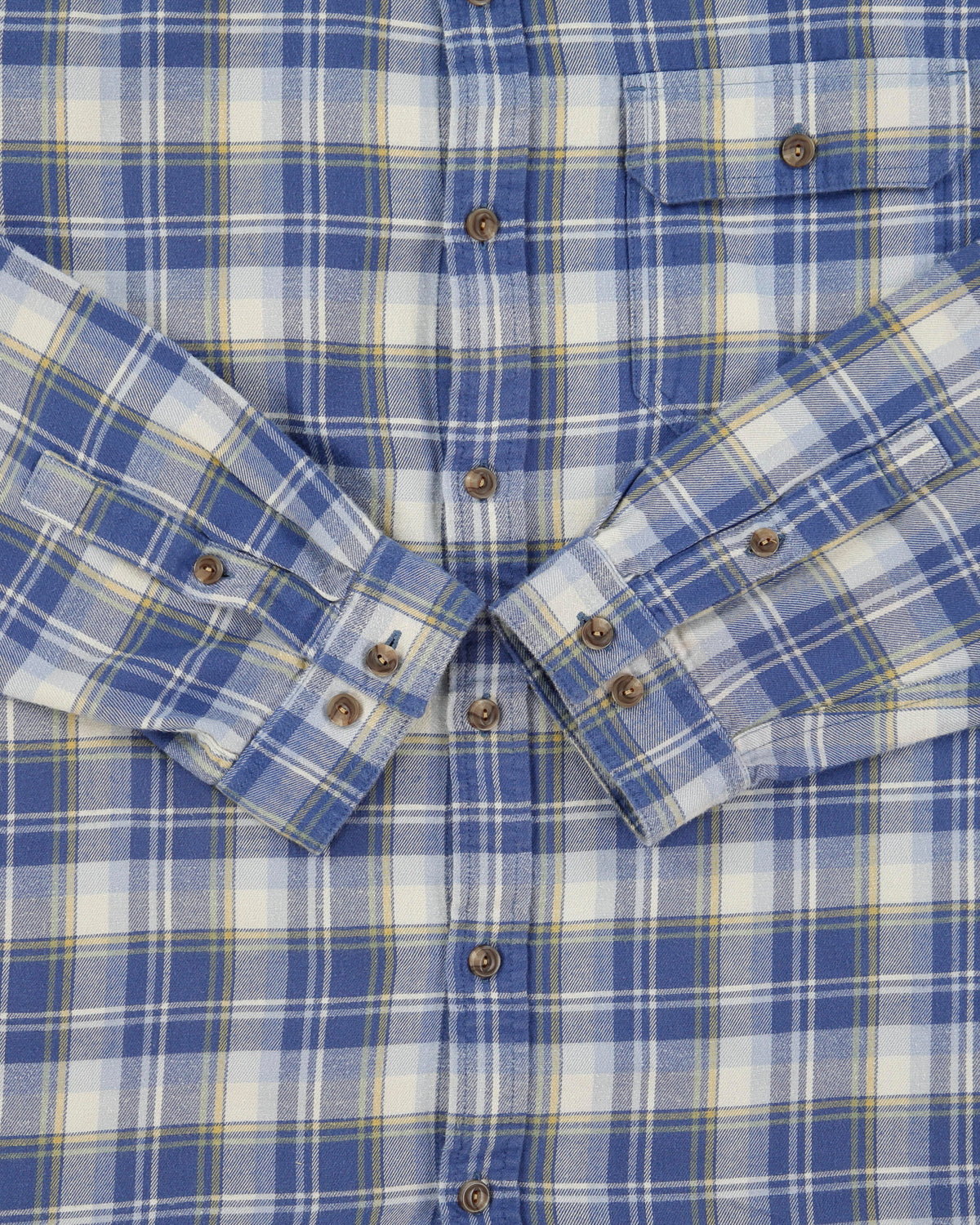 Vintage Patagonia Organic Plaid Long Sleeve Flannel Shirt - L