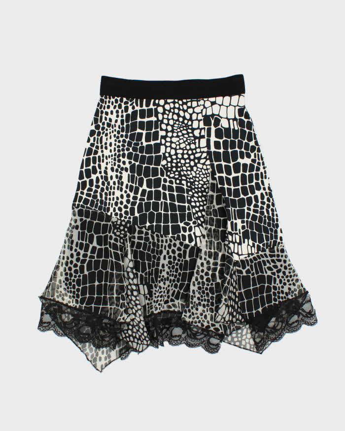 Vintage Y2k 2000s Morgan De Toi Handkerchief Hem Skirt -XS