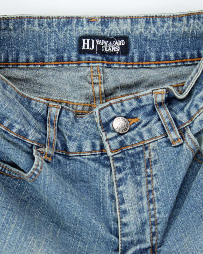 Vintage Y2k 00s Haphazard Embroidered Jeans - W26 L30