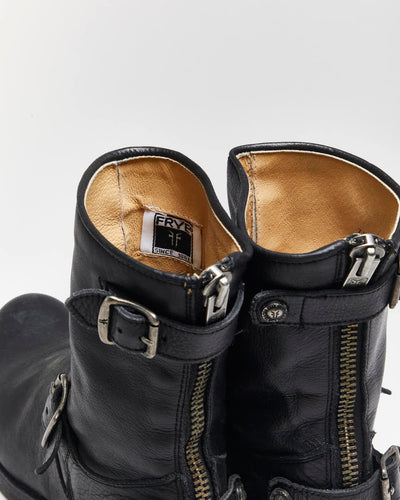 Vintage Frye Leather Biker Boots - UK6