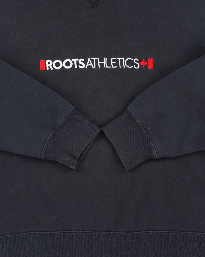 Vintage 1990s Roots Athletics Crewneck Sweatshirt - L