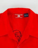 Vintage 1990s Platinum FUBU Fat Albert Long Sleeve Baggy Shirt - L