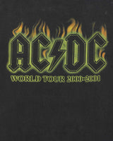Vintage 2000-01 AC/DC Hell's Bell's World Tour Artimonde Made In USA Crewneck T-Shirt - M