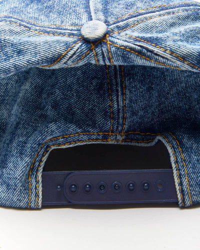 Vintage 90's Embroidered Nashville Denim Snapback - OS