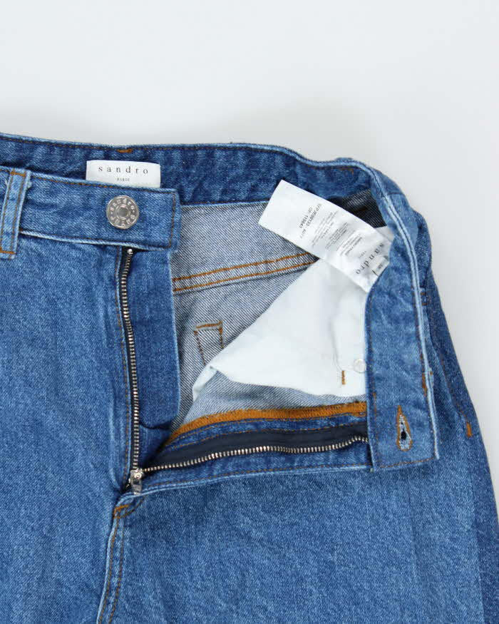 Vintage Sandro Two Tone Panel Jeans - W26 L28