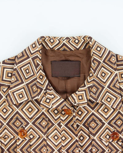 Vintage FW 1996 Prada Technical Gabardine Button Up Jacket - M