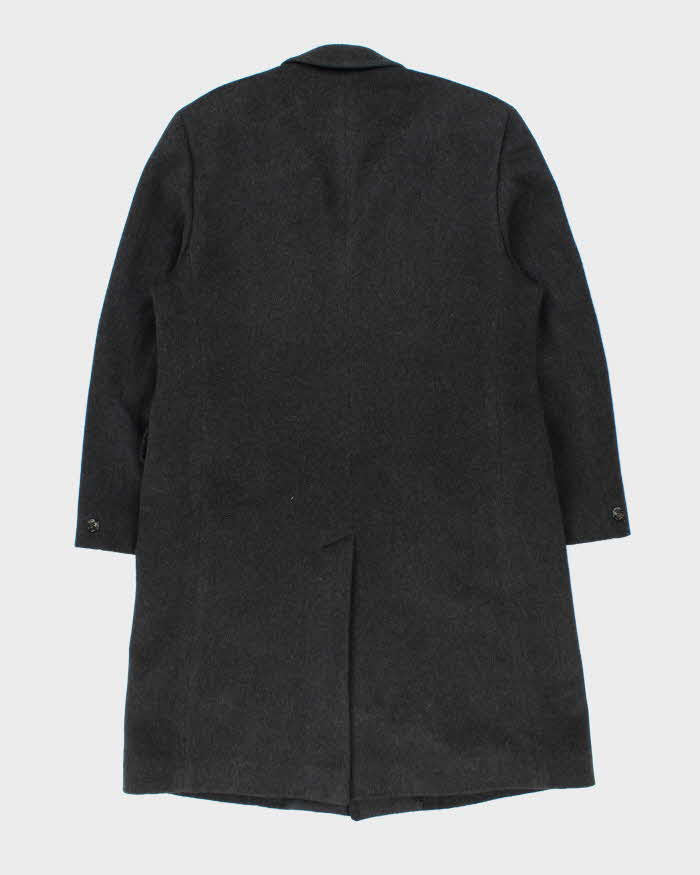 Vintage 1990s Givenchy Monsieur Cashmere Wool Overcoat - M