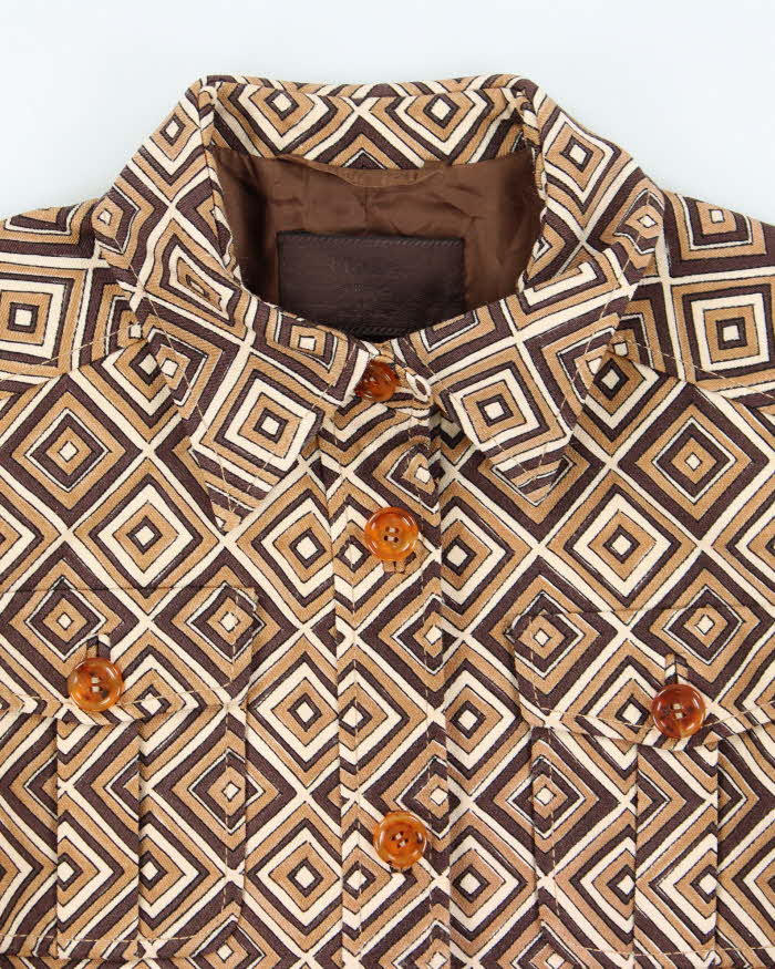 Vintage FW 1996 Prada Technical Gabardine Button Up Jacket - M