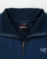 Vintage 1990s Arc'teryx Delta LT Polartec Made In Canada Quarter-Zip Fleece - L