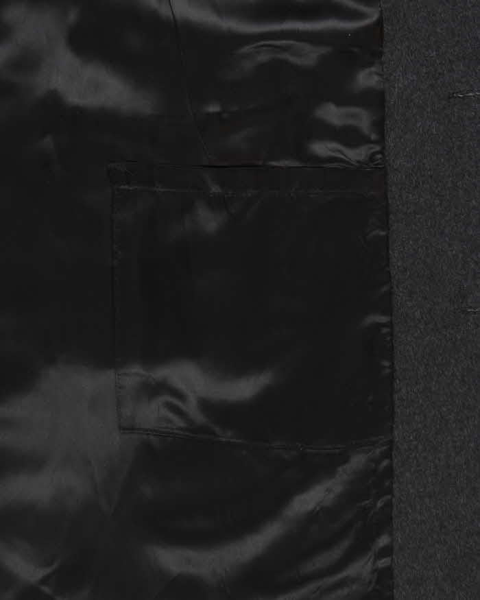 Vintage 1990s Givenchy Monsieur Cashmere Wool Overcoat - M